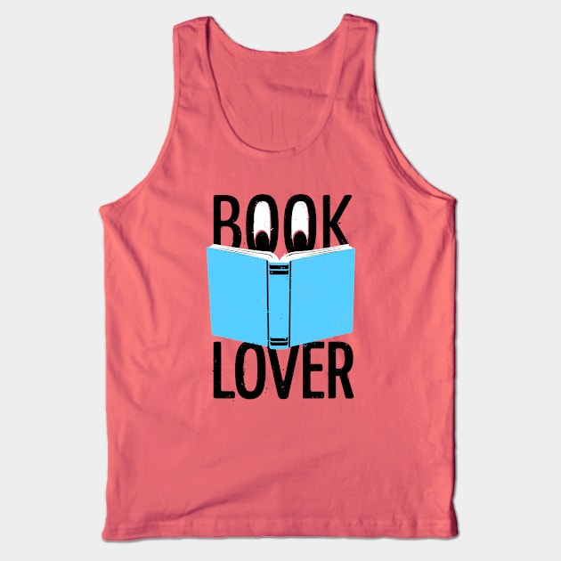 Book Lover - Reading Tank Top by anothertshirtco